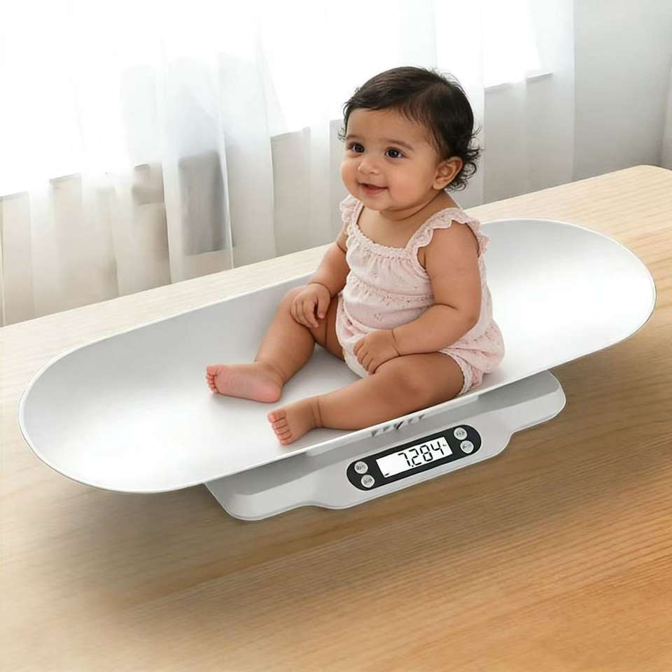 New Two-in-one Detachable Baby Mother Checkweigher Scale Electronic LCD Pet Scale OEM Support High Accuracy Baby Weighing Scale