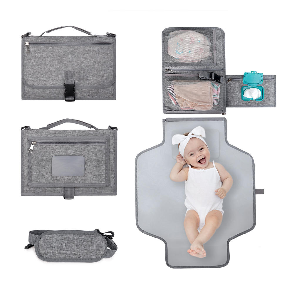Travel  Oxford Diaper Changing Pad Essential for Newborns and Infants Babies Shower Gift Portable Changing Pads
