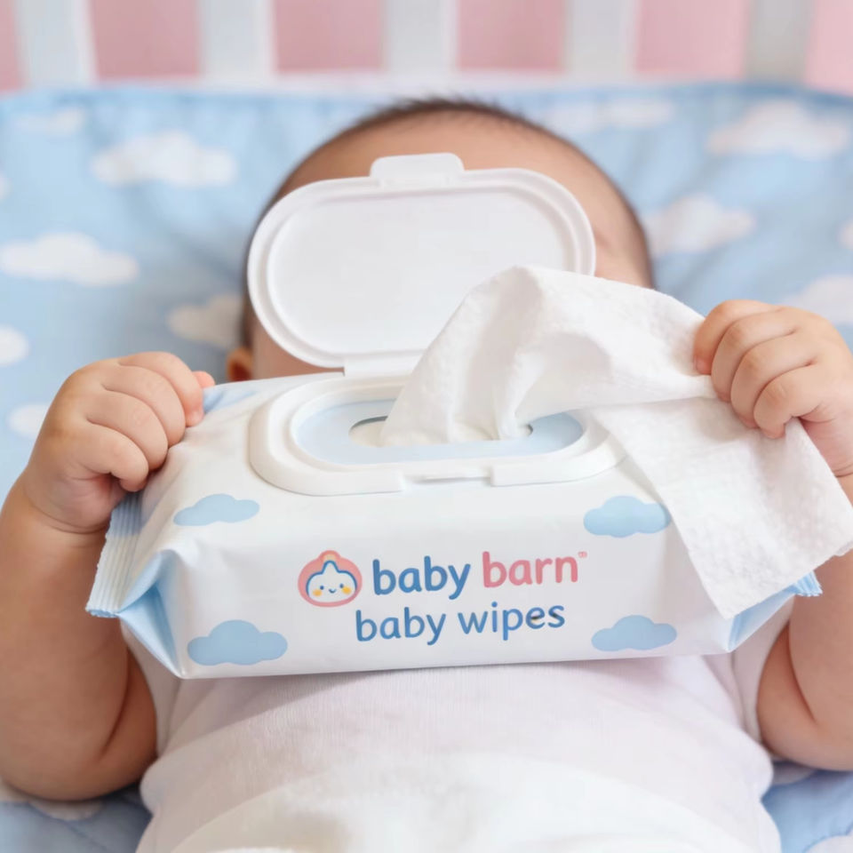 80 PCS Soft Water Baby Wipes 99.9 PureWater Newborns Unscented Wipes