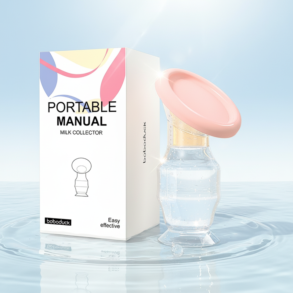 90ml Capacity Comfortable Silicone Hand Breast Pump BPA Free Breast Milk Collector for Nursing Feeding