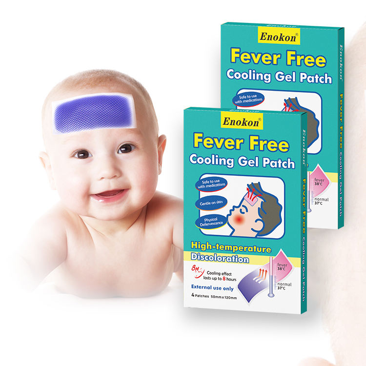 New Design Fever Reduce Patch Cooling Gel Baby Fever Cooling Gel Patch Heat Cooling Pad