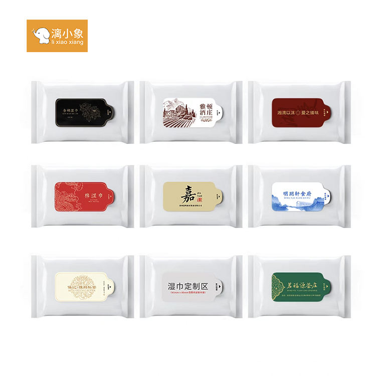 Wholesale Unscented Baby Wet Wipes 80pcs Eco-Friendly Soft Fragrance Wipes with Custom Logo for Cleansing and Feminine Care
