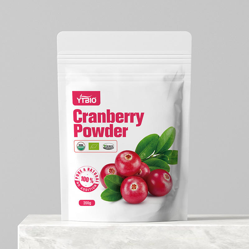 YTBIO Cranberry Berry Powder Drink Sticks Natural Proanthocyanidins for Feminine Wellness and Vitality Private Label OEM