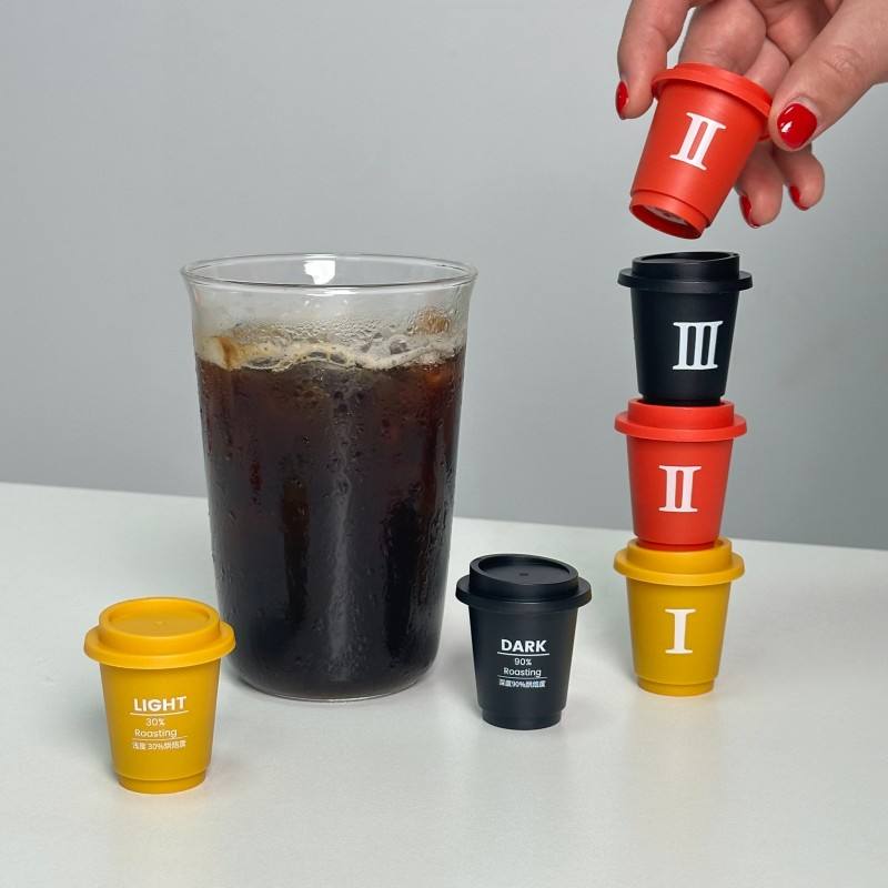 LIFEWORTH GMP Cold Brew Coffee Mini Capsules Freeze Dried Instant Coffee Powder