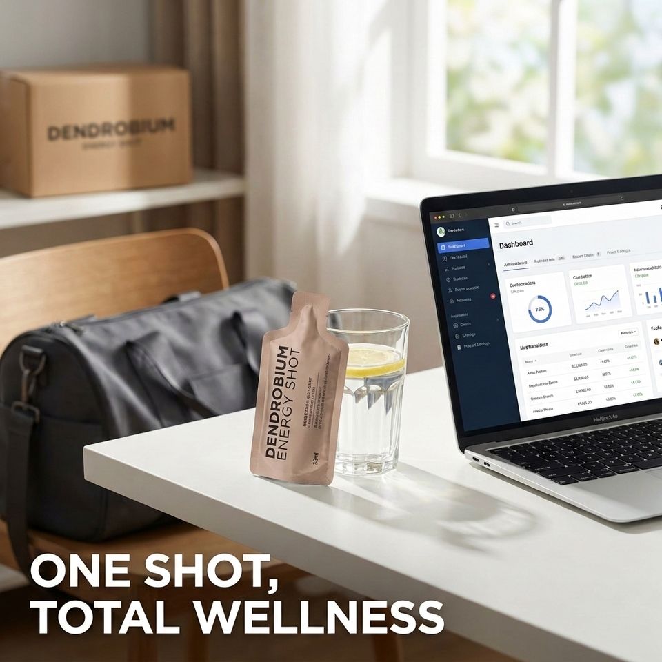 Custom Private Label Puree Drinks for Wellness Brands Private Label Energy Shot - Pure Dendrobium  Drinks OEM/ODM for Women