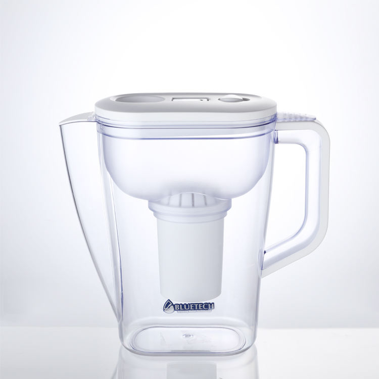 2026 Hot Sale Alkaline Water Pitcher 3.5L Rich Hydrogen Antioxidant Water Purifier Jug Activated Carbon Filter Household Use