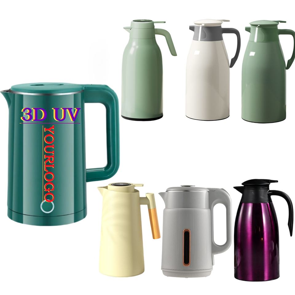 Factory Free Sample Logo Customization New Trendy Electric Insulated Kettle 304 Stainless Steel 12-24 Hours Modern Design
