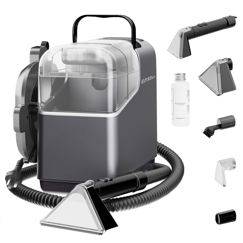 Electric Jet Air 4-in-1 Portable Vacuum Cleaner with Powerful Suction for Car Seat Carpet & Upholstery Cleaning