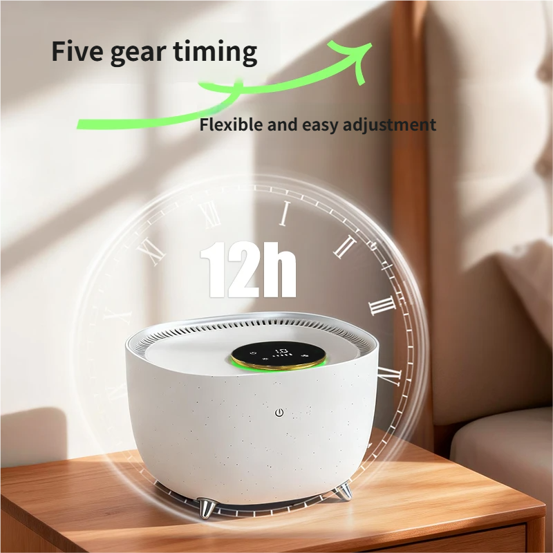 Z1 Smart Aromatherapy Sleep Machine 7.83Hz Schumann Wave Negative Ion Air Purifier UVA/UVC Low Power Rechargeable Timing OEM