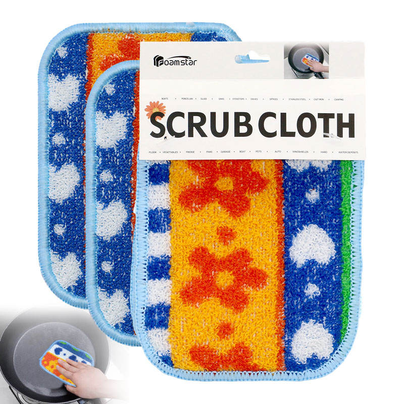 Planet-Friendly Safe Soft Scrub Non-Scratching Dish Scrubber for Kitchen and Household Cleaning