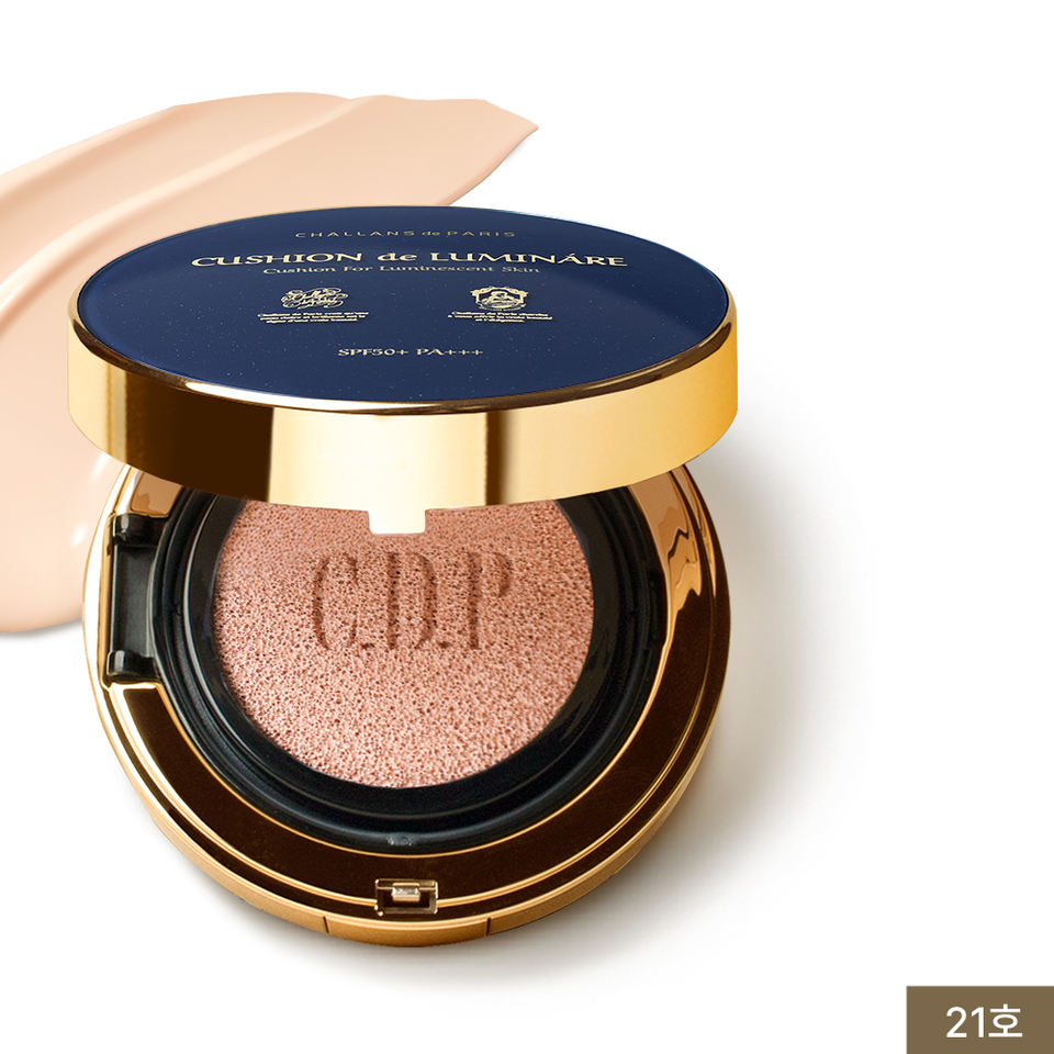Korean Cosmetics CHALLANS De PARIS Best-Selling Full Coverage Weightless Moisturizing Cushion Cosmetics Lasting Glowing Makeup