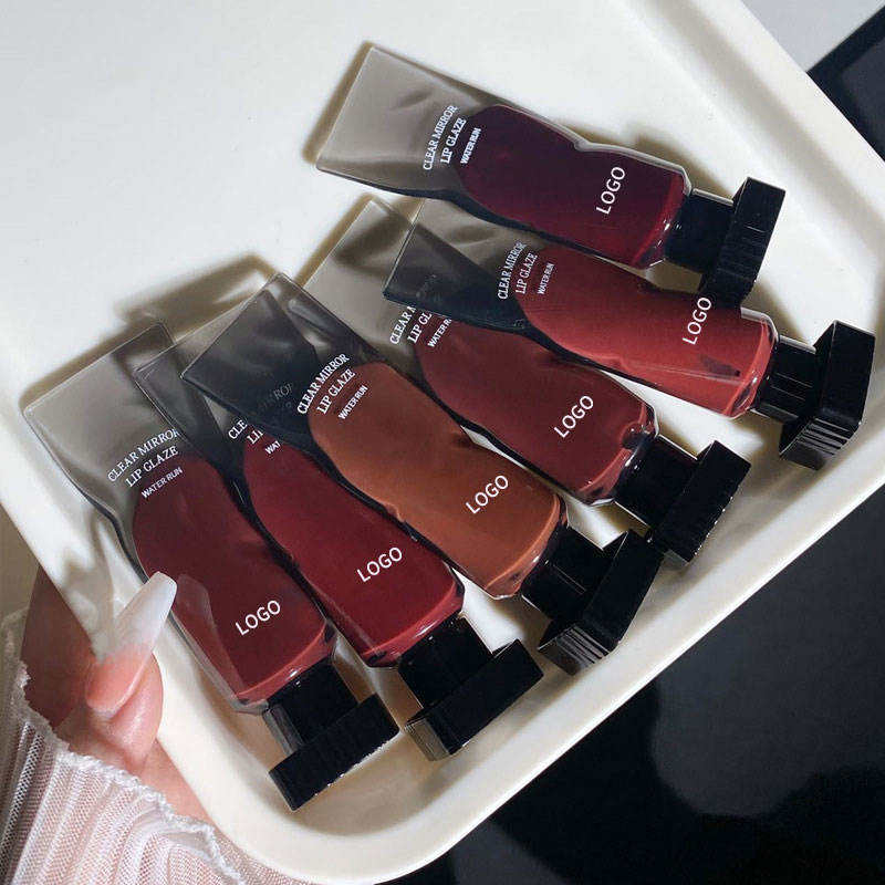 Wholesale Best Quality Mirror Water Light Liquid Lipstick Long Lasting Transparent Ice Cubes Makeup Lip Glaze Waterproof Mineral