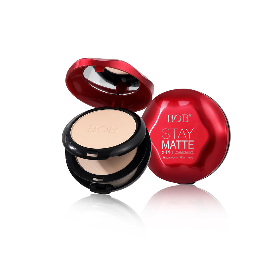Dual-Effect Long-Lasting Mineral Setting Powder Foundation Concealer Oil Control