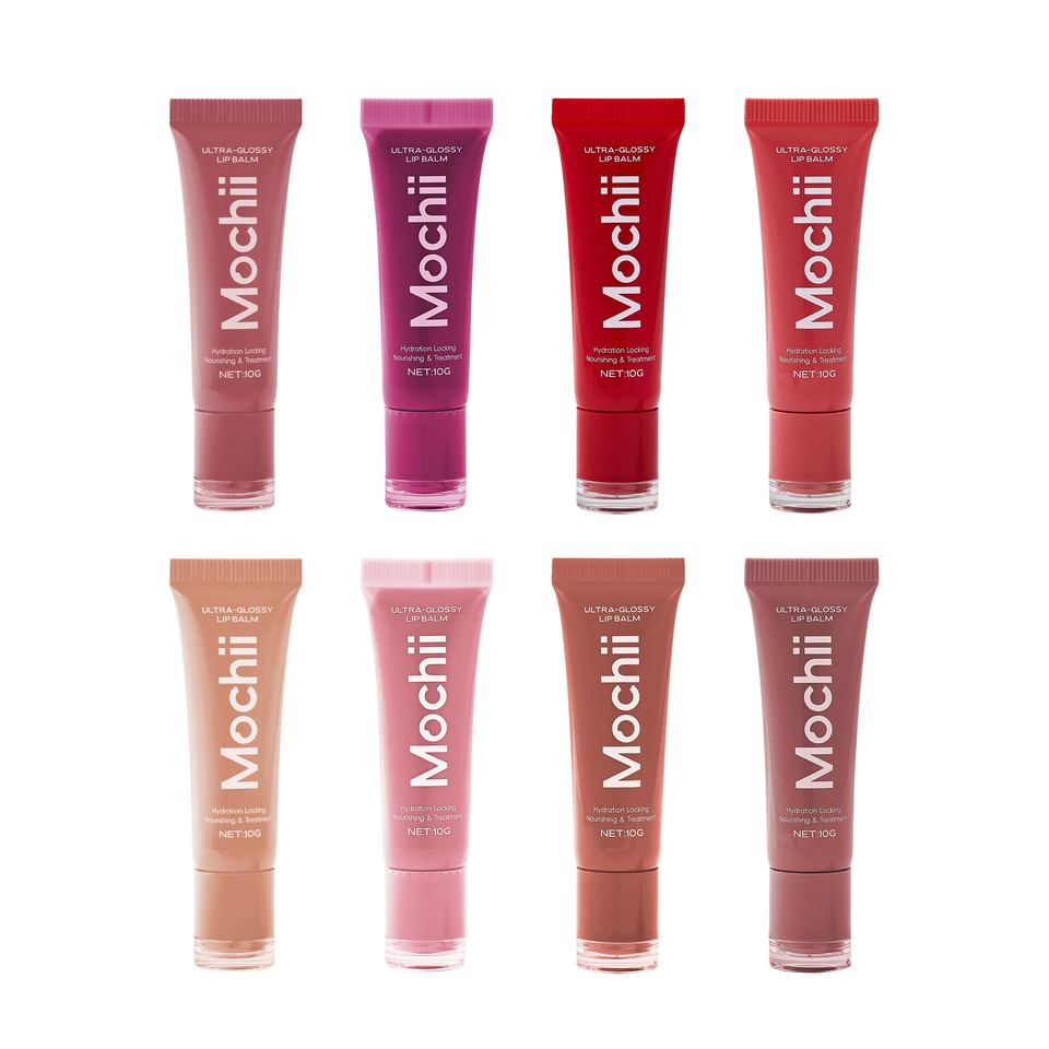 10g Vegan Natural Lip Care Moisturizing Waterproof High-shine Donut Applicator Nourishing Tinted Lipgloss Plump Lip Lip Balm