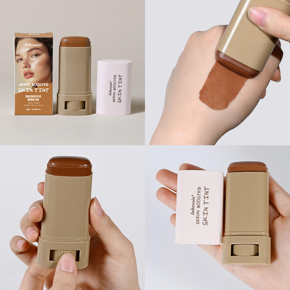 Wholesale Lakerain Full Coverage Black Skin Waterproof Long Lasting Matte Makeup Serum Skin Tint Face Foundation Stick