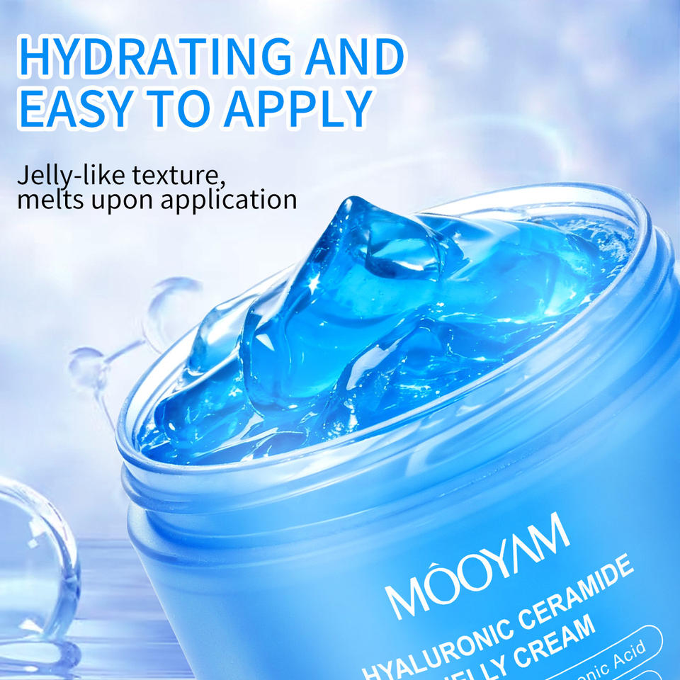 Private Label Collagen Glow Hydration Firming Korean Skincare Face Cream Niacinamide Hyaluronic Acid Facial Jelly Cream