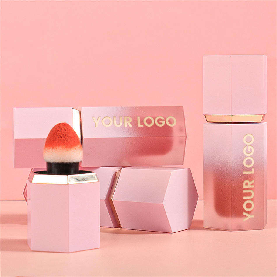 Soft Cream Liquid Mineral Blush Waterproof Brightening Weightless Long-Wearing 5g Fair Cruelty Free Vegan Natural-Looking Halal