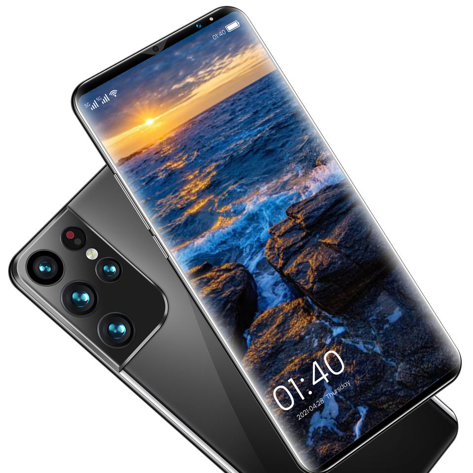 Hot selling s21 12gb + 512gb 5.5inch mobile phone original full display android 10.0 mobile phone smartphone