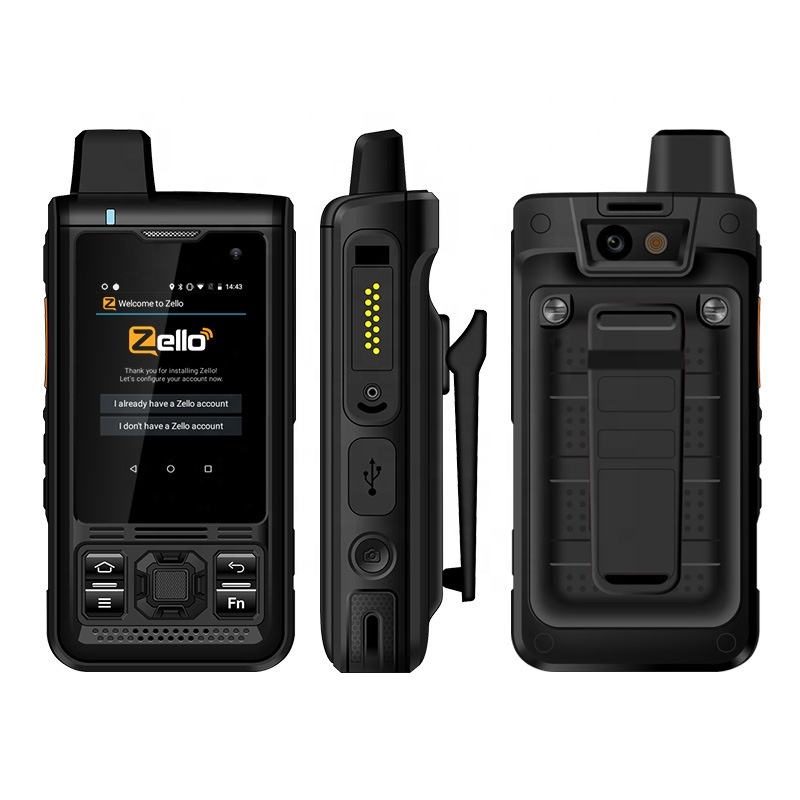 Push-To-Talk Zello PTT 4G 5G Android Smart Intercom Phone IP68 GPS POC Mobile Phone Walkie Talkie