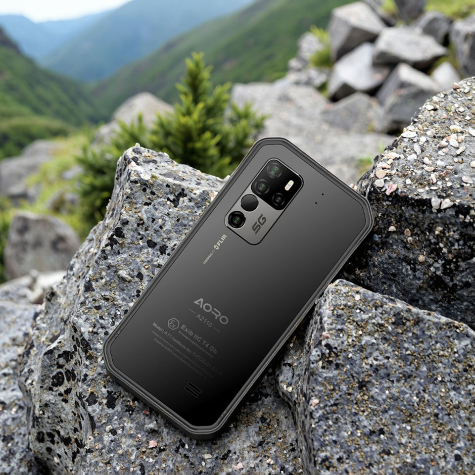Cheap Feature Phone for AORO A11 Mobile Phones Original Flir Thermal Imaging Phone Explosion Proof