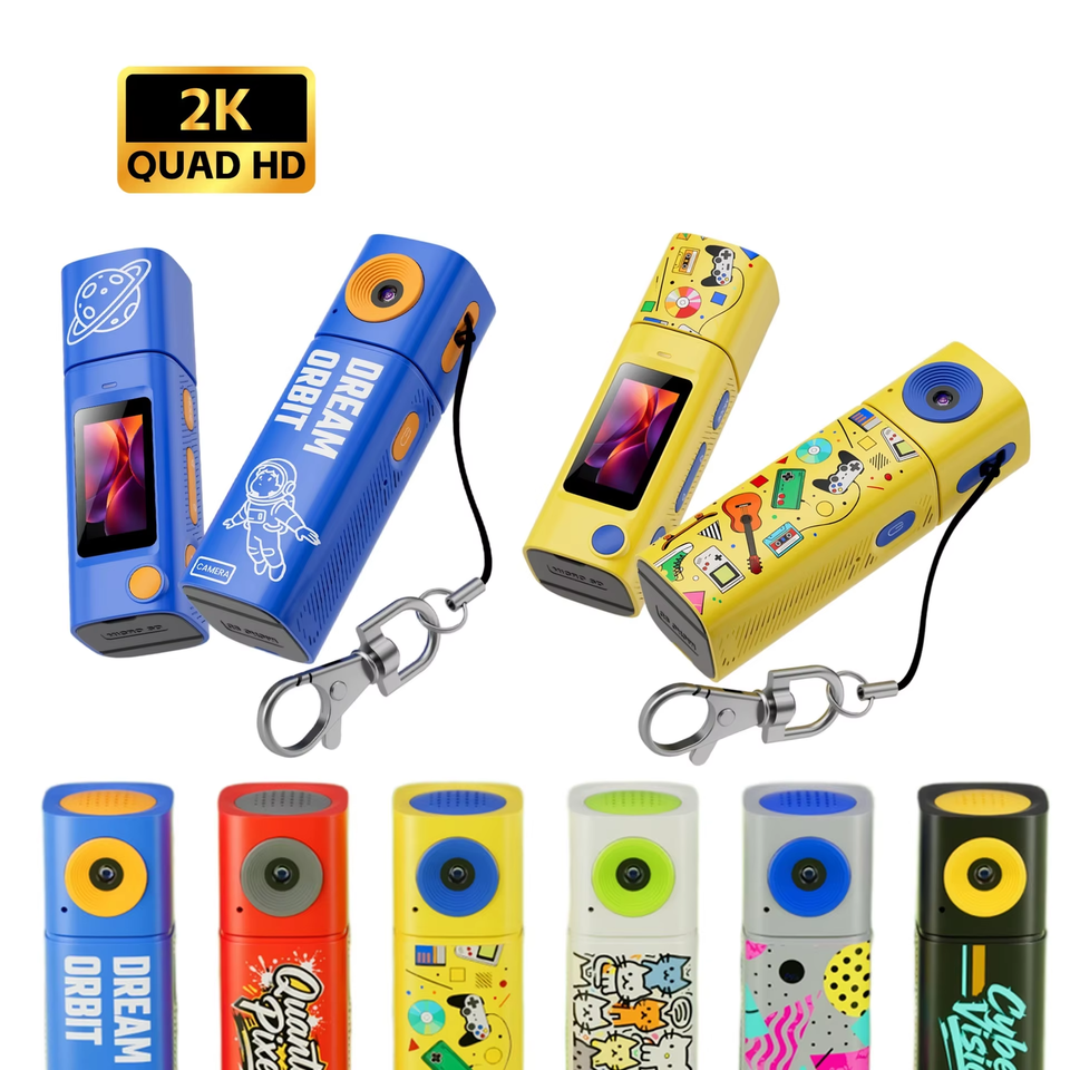 Soyes/Sano G10 Mini Flip Senior Mobile Phone 2.4 Inch Keychain Camera 2MP FM Support Memory Card Camcorder 4 SIM Long Lasting