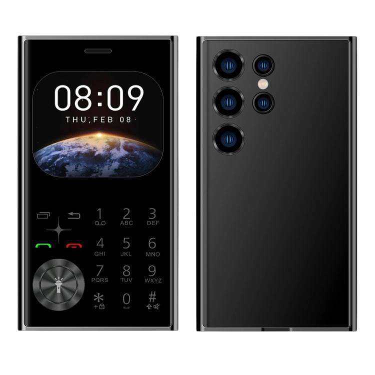 V8 Card Mobile Phone 2.01 inch MTK6261D Support FM Torch GSM Dual SIM Mini Qwerty Phone