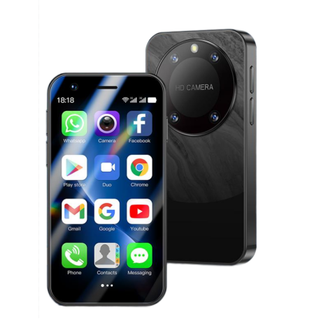 Wholesale 3G Mini Smart Android 8.1 Phone New Design 3 Inch HD Screen 2+16GB Global Student Mobile Phone in French and German