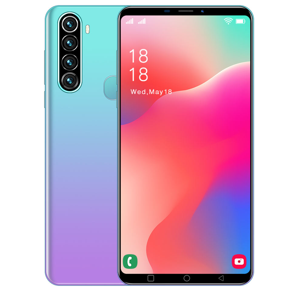 Flash Sale 5G Smartphone Ne MTK Android with Dual Sim 6-Inch Screen and 512G Custom Size for Gaming Mobile Phone