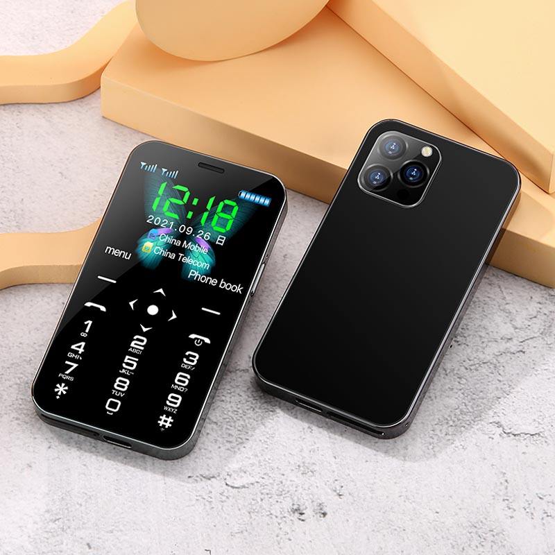 Unlocked Super Mini Smart Mobile Phone 1.77 Inch 4G GSM Dual SIM MP3 Telephone  Dialer FM Blacklist Student CellPhones