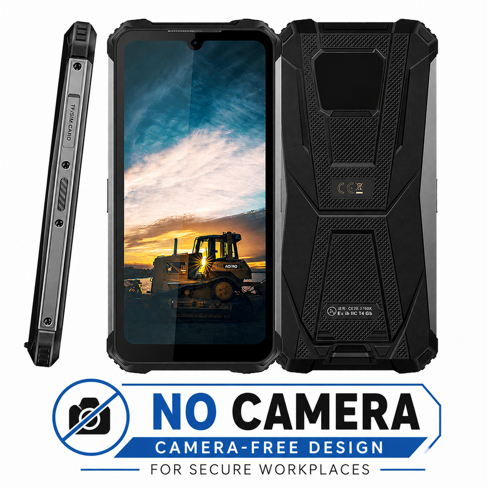 No Camera Phone for Government Facilities Secure Rugged Smartphone