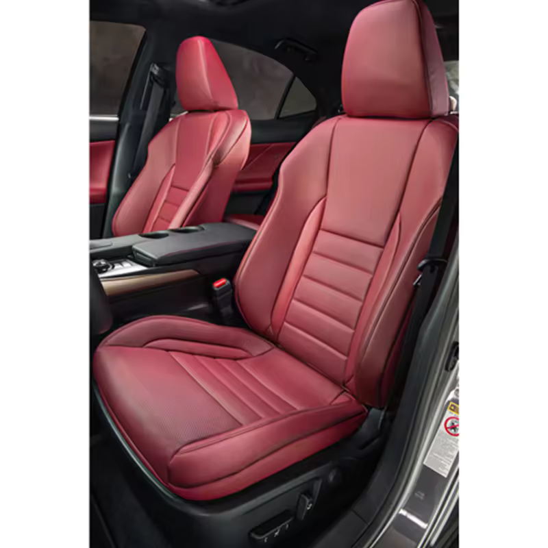 Luxury Nappa Leather Middle Part 5 Seaters Custom Fit for Lexus IS Series IS350 IS250 Car Seat Covers Front Rear Cushion