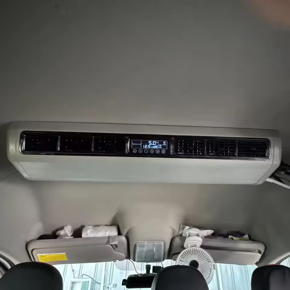 New RV-Specific Parking Air Conditioner 12V/24V, DC Air Conditioner with Inverter, Suitable for RV and Truck Conversion Upgrades
