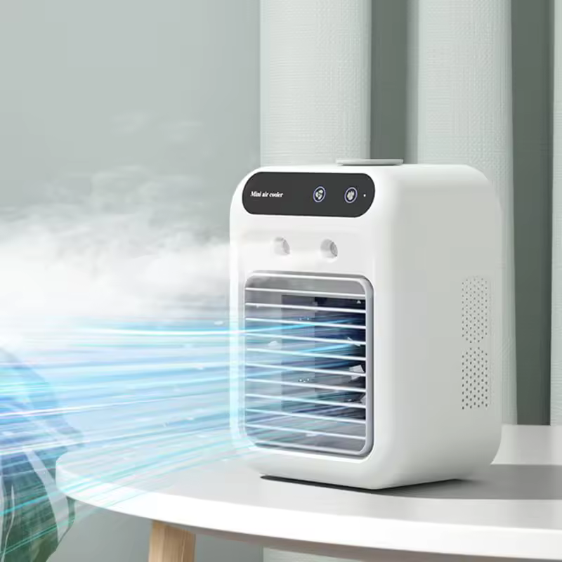 High Quality Air Conditioner Fan Portable Air Conditioner Mini USB Rechargeable Air Cooler Fan