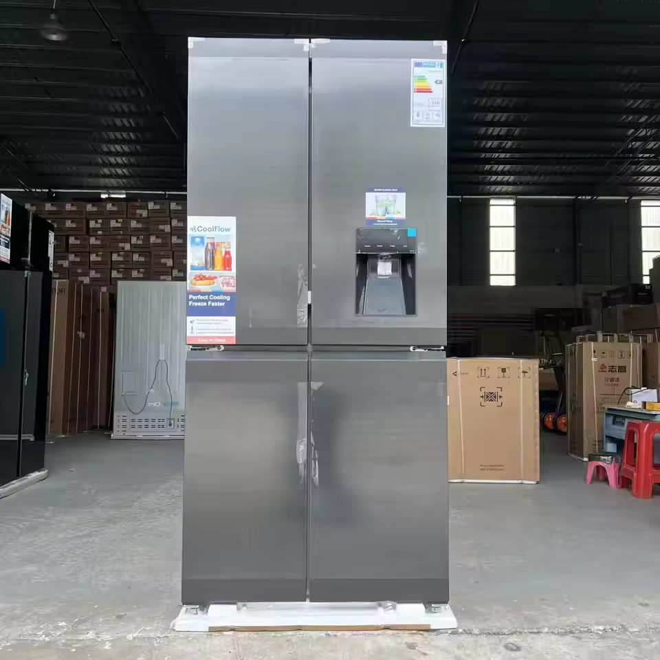 Cross Door Fridge With Dispenser 591L Air Cooled Inverter 4 Doors Refrigerator Perfect Cooling Fast Freezing 220V LG591MK-BBP01