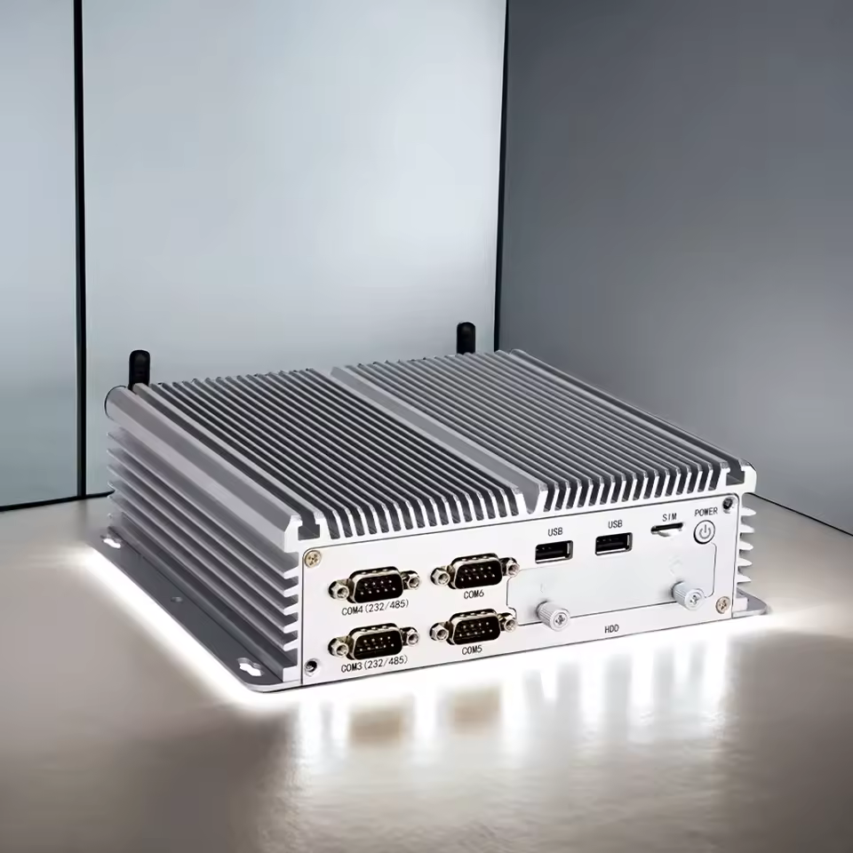 Hot-Selling 8G/128G Intel 7200U I5 Fanless Aluminum Industrial Mini PC Dustproof VGA Win10 Embedded Linux 128GB Stock Computers