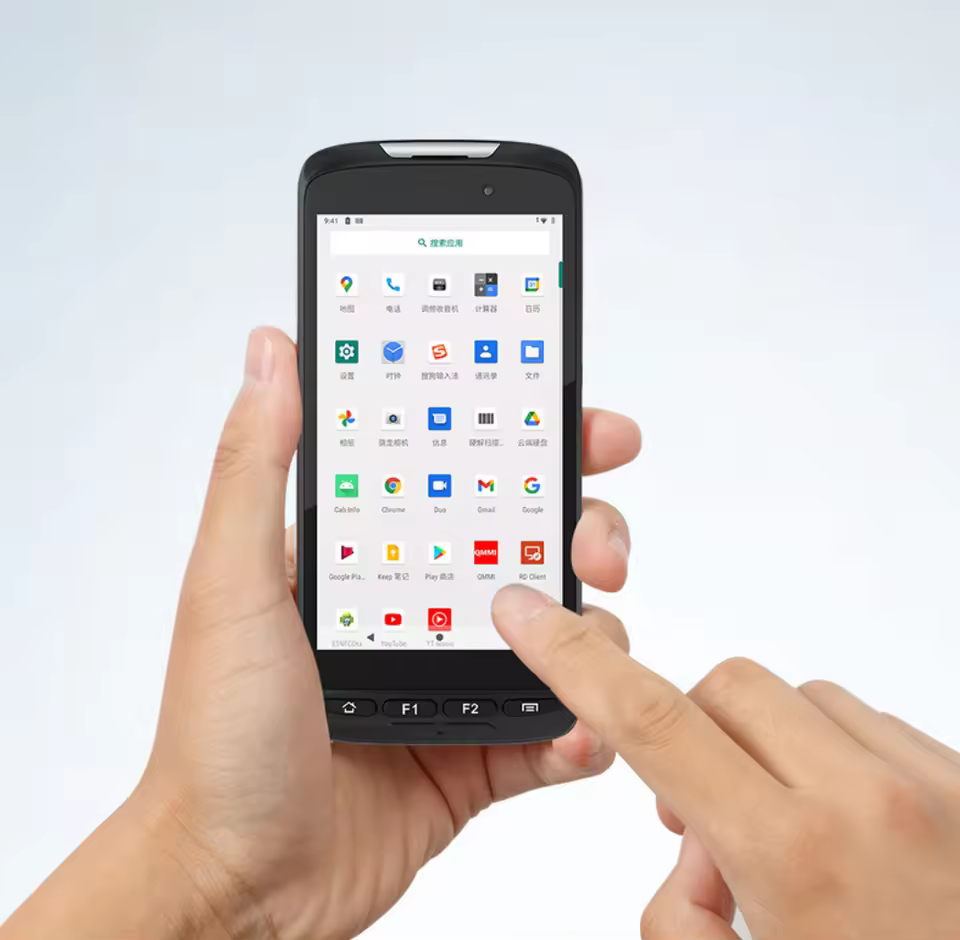 5-inch Scanning Intelligent PDA with Touch Screen Card-insertable Equipped with the Android System Rugged Mobile Phones