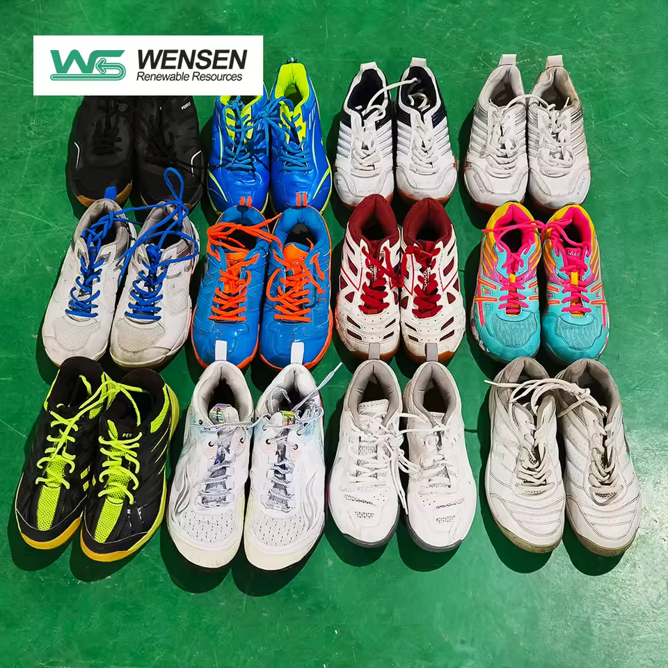 Used Branded Professional Table Tennis Shoes Men Anti Slip Badmintons for Couples Light Weight Volleyball Sneakers Non-marking
