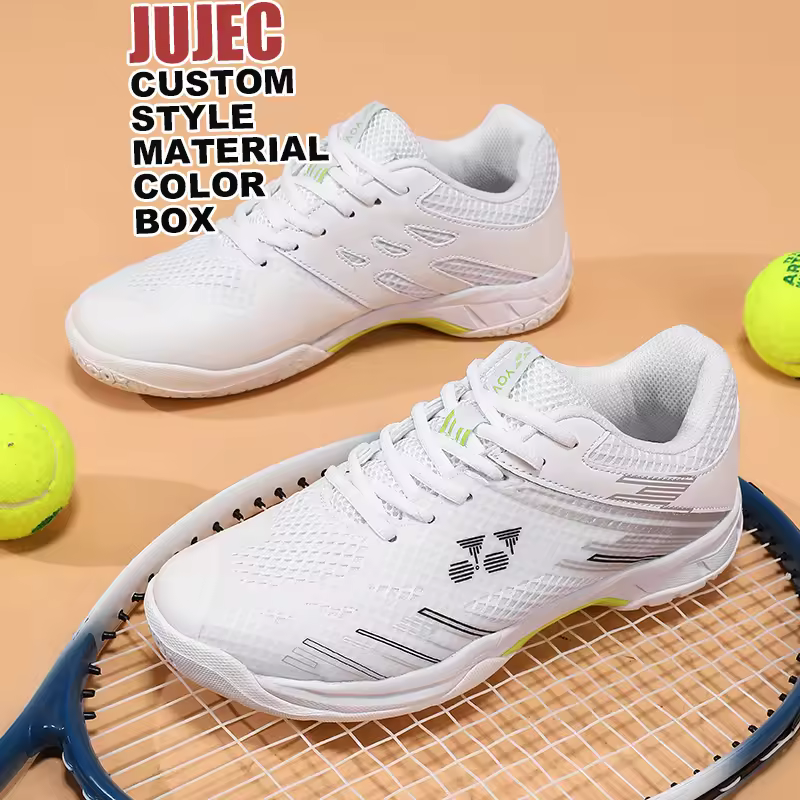 Custom Logo Spring Unisex Pickleball Table Tennis Professional Training Badminton Volleyball Sport Shoes EVA Midsole Rubber