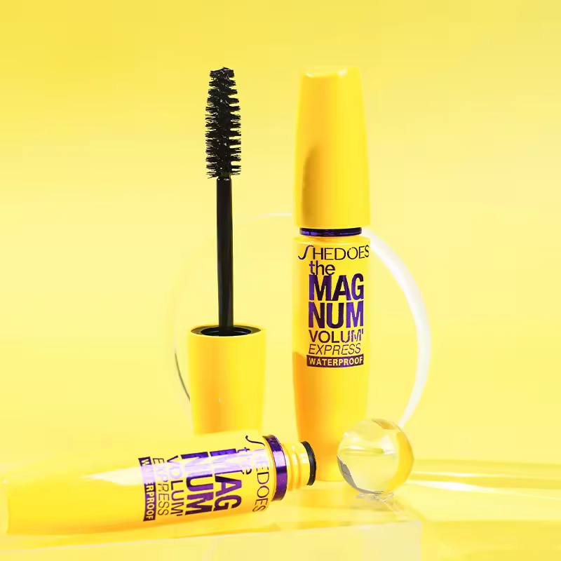Private Label Custom Logo Natural Non Smudging Long Lasting Waterproof Curling Lengthening Volume Makeup Eyelashes Mascara