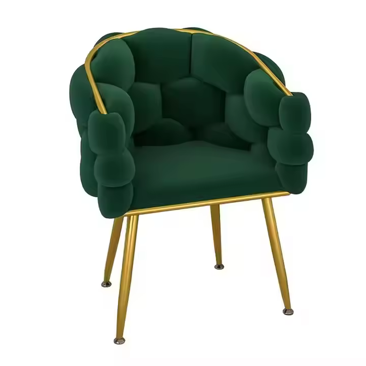 Luxury Bubble Chair Makeup Stool Modern Design Dressing Table Chair for Home Bedroom Office Living Room for Nail Art Bread Chair