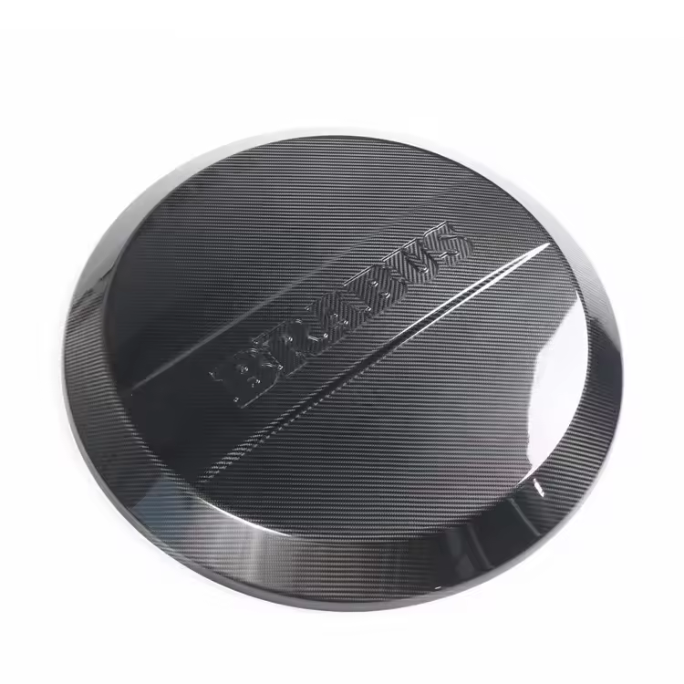 W464 W463 G500 G550 G350d G63 G65 TC B Style Wheel Tire Cover and Spare Tire Cover Carbon Fiber Cover for Mercedes Benz G Class