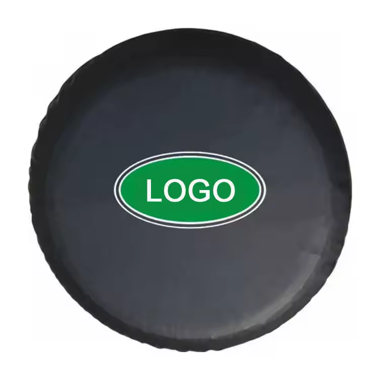 Custom LOGO 14 15 Inch Wheel Covers PU PVC Storage Water Proof  Tire Bag Car Spare Tyre Tire Cover for Toyota RAV4 and Tesla