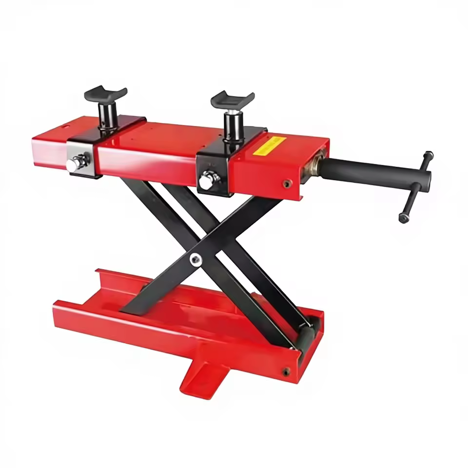 Professional 500KG 1100LBS Center Scissor Motorcycle Jack Lift 1pc Stand Repair Tools for Motor Bicycle & ATV Work