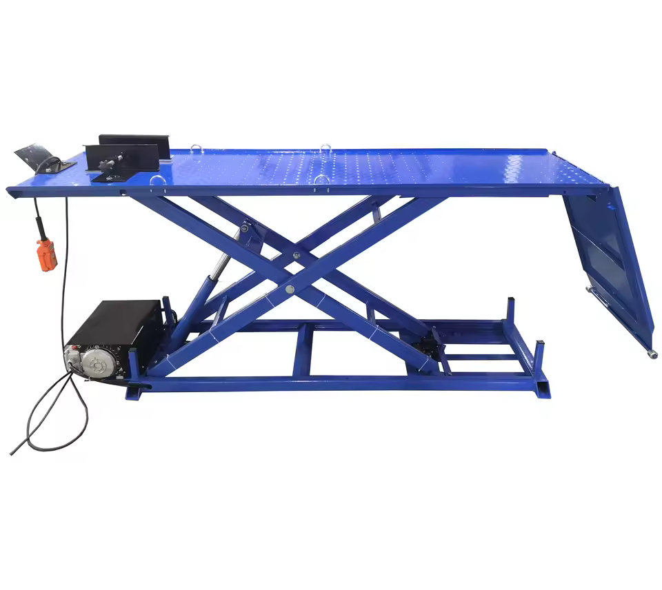 Best Selling Scissor 1500lbs Electric Hydraulic Motorcycle Moto Lifts Motorcycle