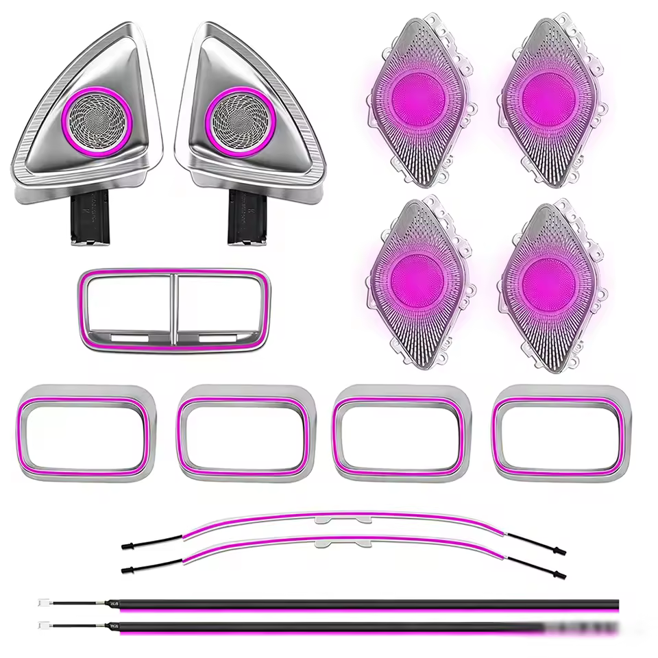W167 Ambient Light for Mercedes GLE GLS 2020-2025 Interior Lighting Upgrade MMi Control Accessories