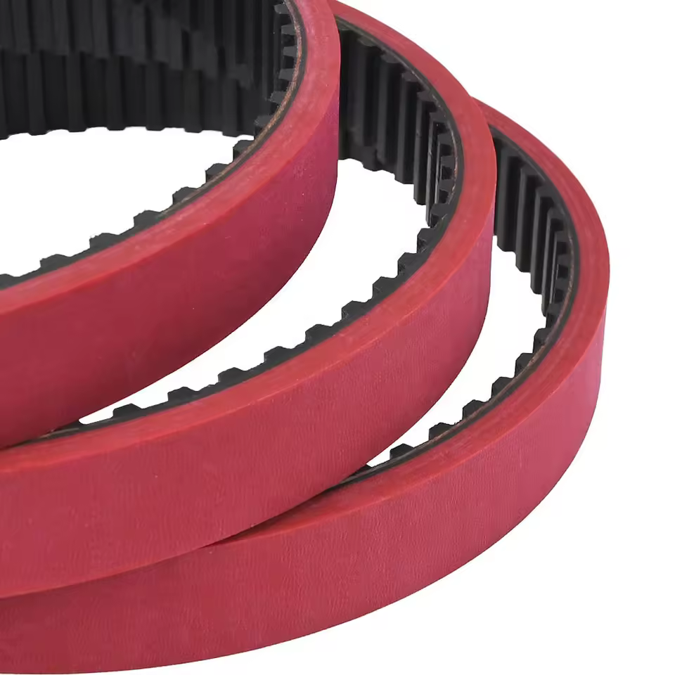 Integrally Vulcanized Seamless Rubber Timing Belt Pulling Film Belt and Pull Down Transmission Belts for VFFS Packaging Machine