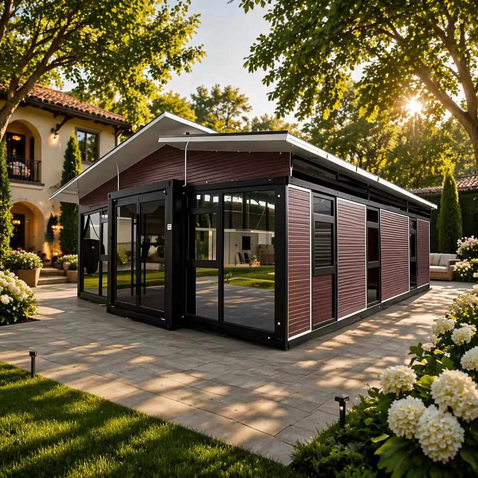 40Ft 20Ft Prefabricated Mobile Living Container Expandable Container House with Toilet and Shower 3 Bedroom