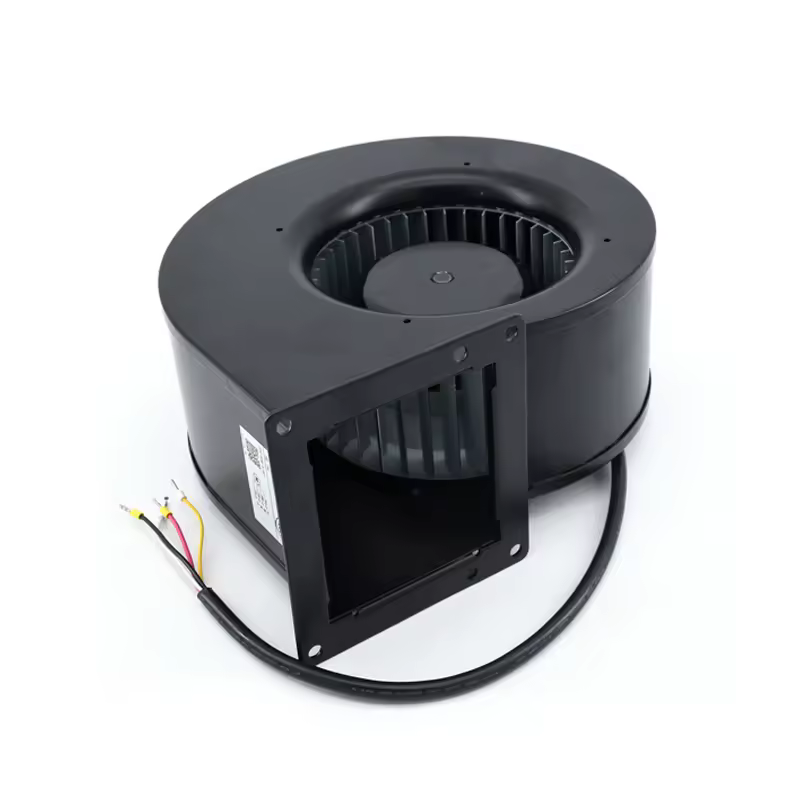 Mini Small Forwarder Type Single Inlet Centrifugal Fan Ac Ec Bldc Motor with Metal Snail Volute Housing