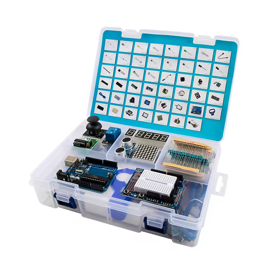 Robotlinking Electronics Complete Robot Kit Learning Starter Kit Stepper Motor RFID Kit for Arduino uno r3