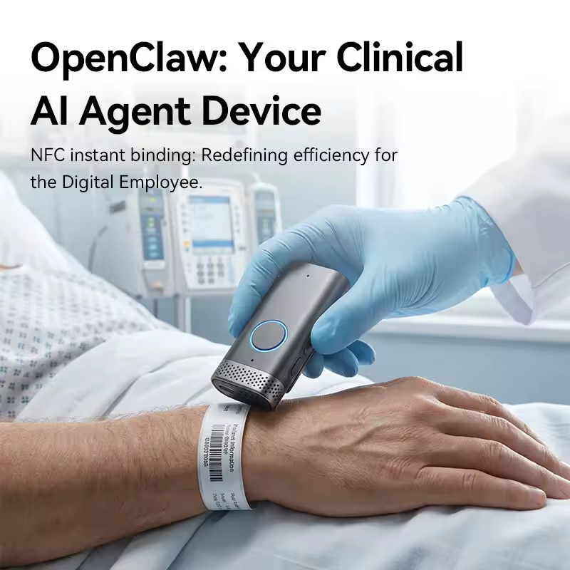 Chatgpt AI Healthcare Voice Translation and Audio Recording with NFC for AI Healthcare Voice Recorder Ai